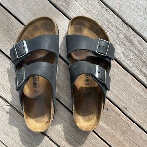 Birkenstock Black Double Strap Sandals